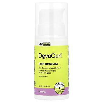 DevaCurl, Supercream™, Rich Coconut-Infused Definer, For Coarse Curls , 5.1 fl oz (150 ml)