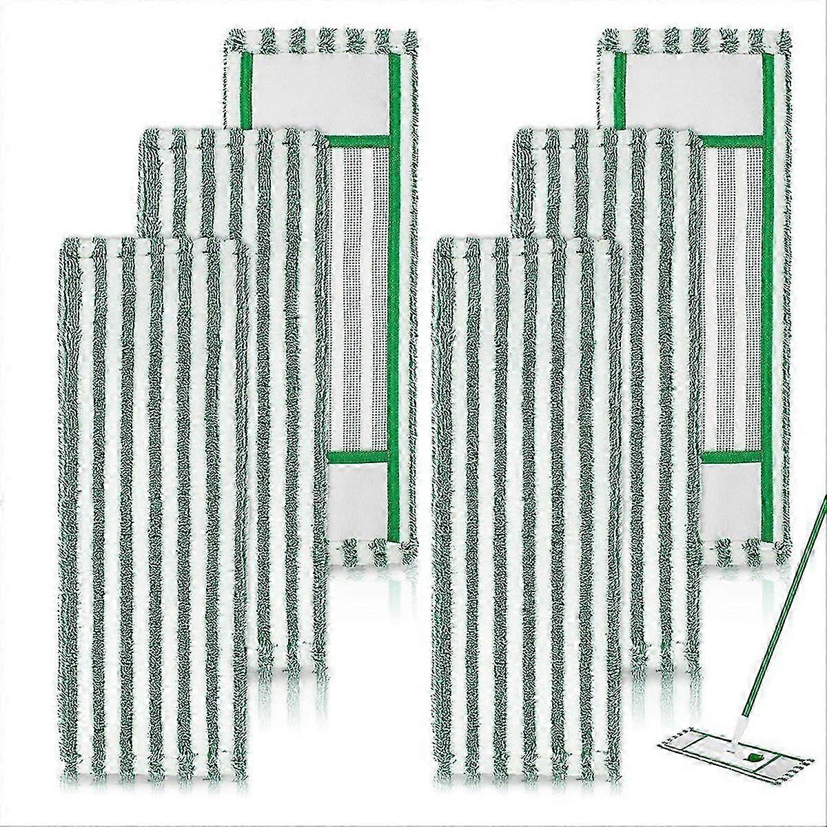 Pads Refills compatible with Libman Wet & Dry Microfiber Mop,6 Pack Microfiber Mop Refills,Reusable Washable Dus