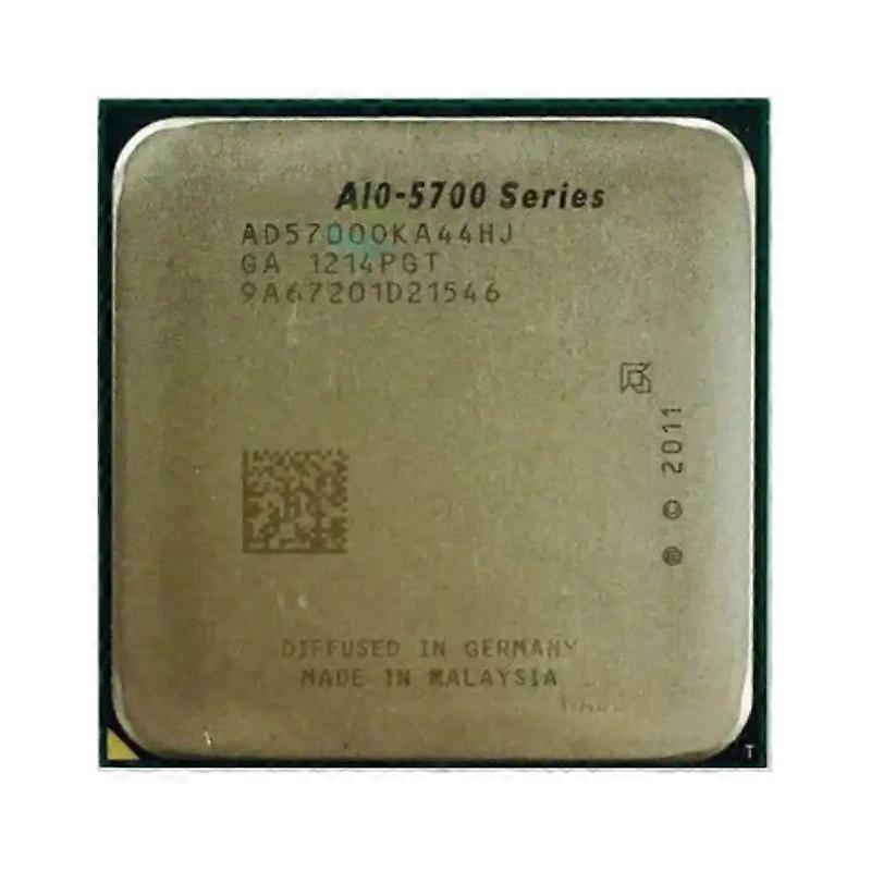 A10-5700 CPU - Socket FM2 4 Cores 4 Threads 3.4GHz 4MB L2 Cache 4MB L3 Cache 65W.