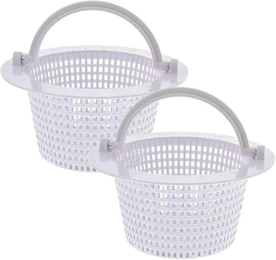Aufstellbarer Poolabschäumerkorb mit Griff, 2er-Pack (16cm)