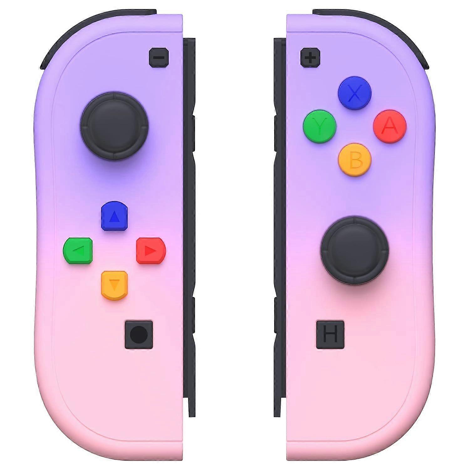 Joycon Controller Compatible with Switch, Wireless Joy Cons Replacement for Switch Controller, Left and Right Switch Joycons Support Dual Vibration/Wa