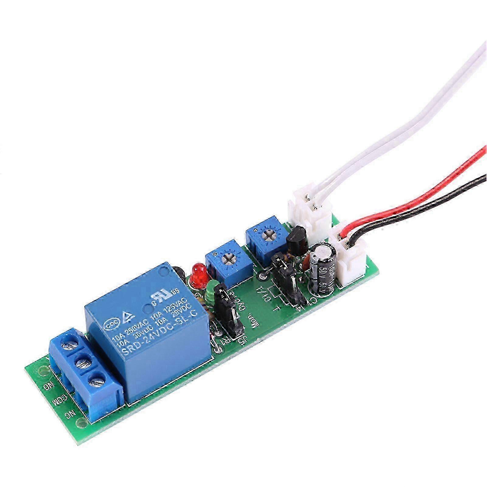 Adjustable Cycle Timer Delay On/Off Switch Relay Module (DC24V,0-15min)