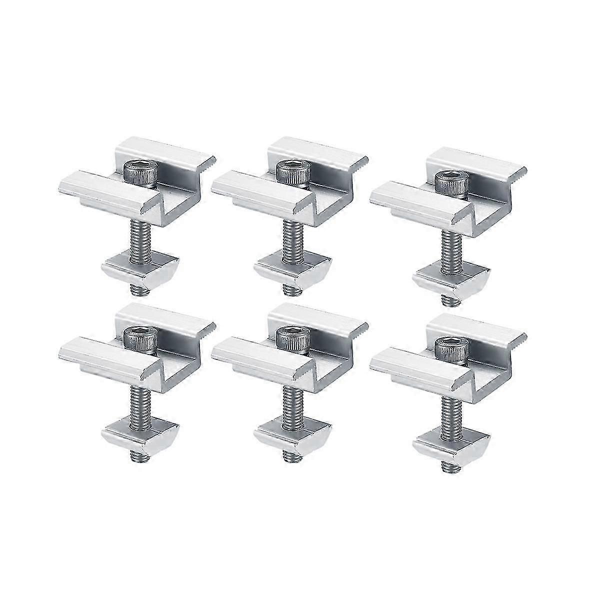 8Pack Solar Panel Mounting Brackets, Solar Panel End , Centre , suitable for PV Solar Panel Solar Module 35m