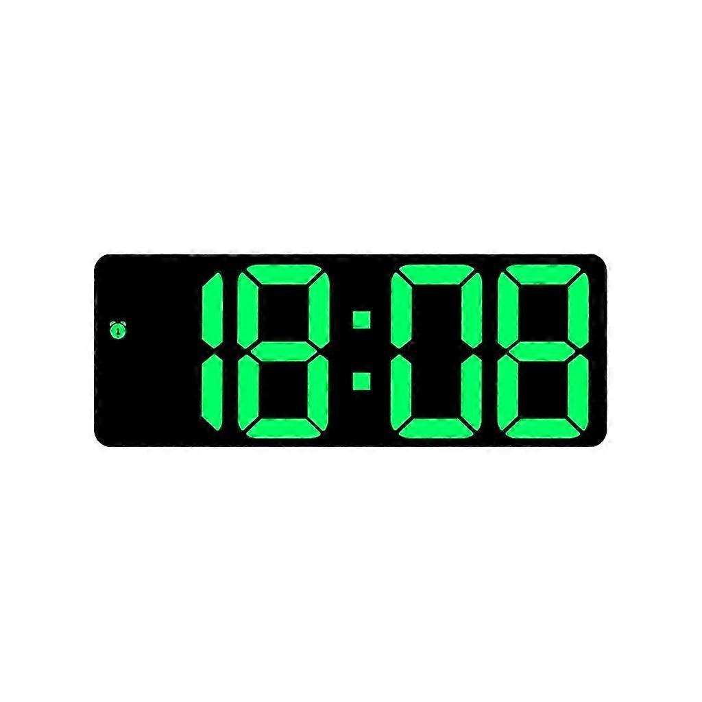 Functional LED Digital Clock Bedside Clock with Adjustable Brightness for Bedroom