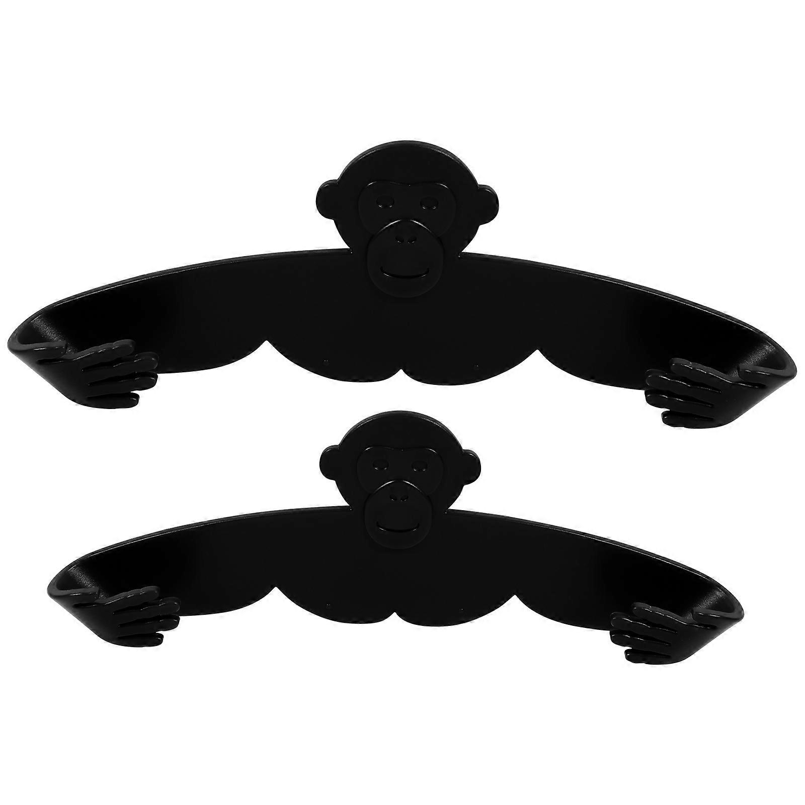 Kitchen Storage Rack for Storage Use 3Sets Gorilla Shape Pot Lid Holders