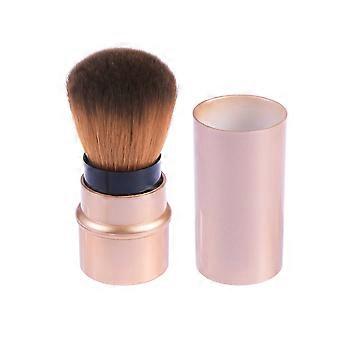 Mini Multifunksjonell Foundation Børste Profesjonell Ansiktsbørste Uttrekkbare Bærbare Makeup Børster For Mineral Stippling Flytende Krem Pulver