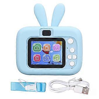 20MP Kids Digital Camera Selfie Toy Toddler Rabbit Shape Christmas Birthday Gift 2in1