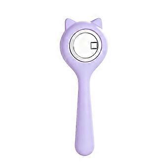 Salon and Home Nail Art Helper, Wearable Magnetic Nail Stand with Compact PVC Build and Magnetic Contact Area for Nail Work  Purple