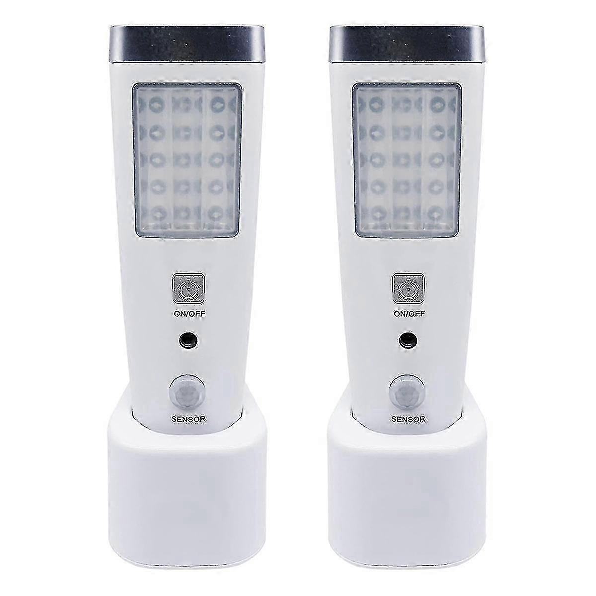 4 in 1 Rechargeable LED Wall Light Motion Sensor Night Light Emergency Flashlight EU Plug