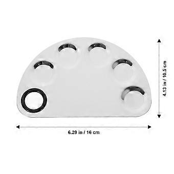 Stainless Steel Nail Art Eye Shadow Makeup Pallet Stick Set for Painting 1Set