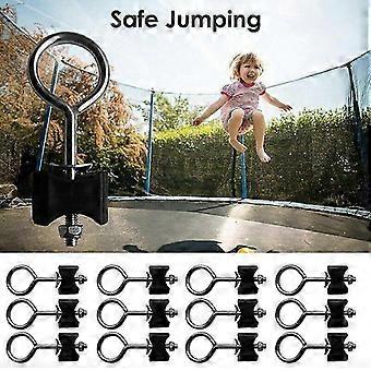 Set van 6 trampoline accessoires, schroeven om de trampoline vast te zetten, 9,5cm