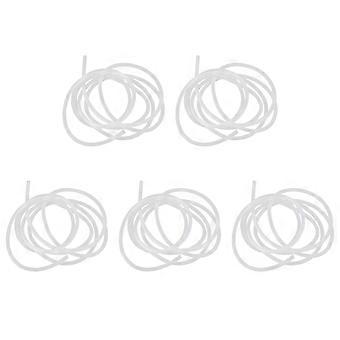 5pcs 2M X 5Mm Clear Soft Plastic Aquarium Air Line Pond Pump Fish Tube Pipe