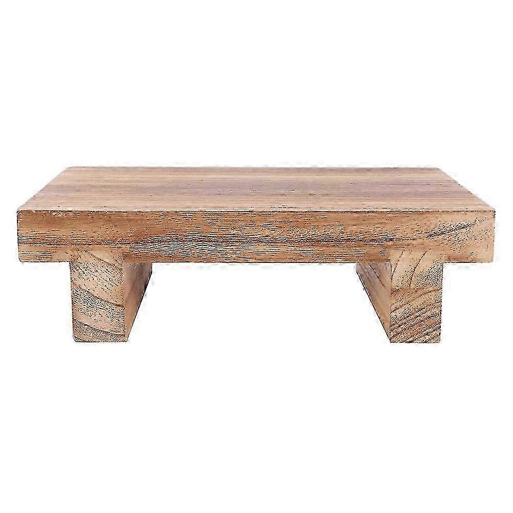 Adult step stool made from solid wood