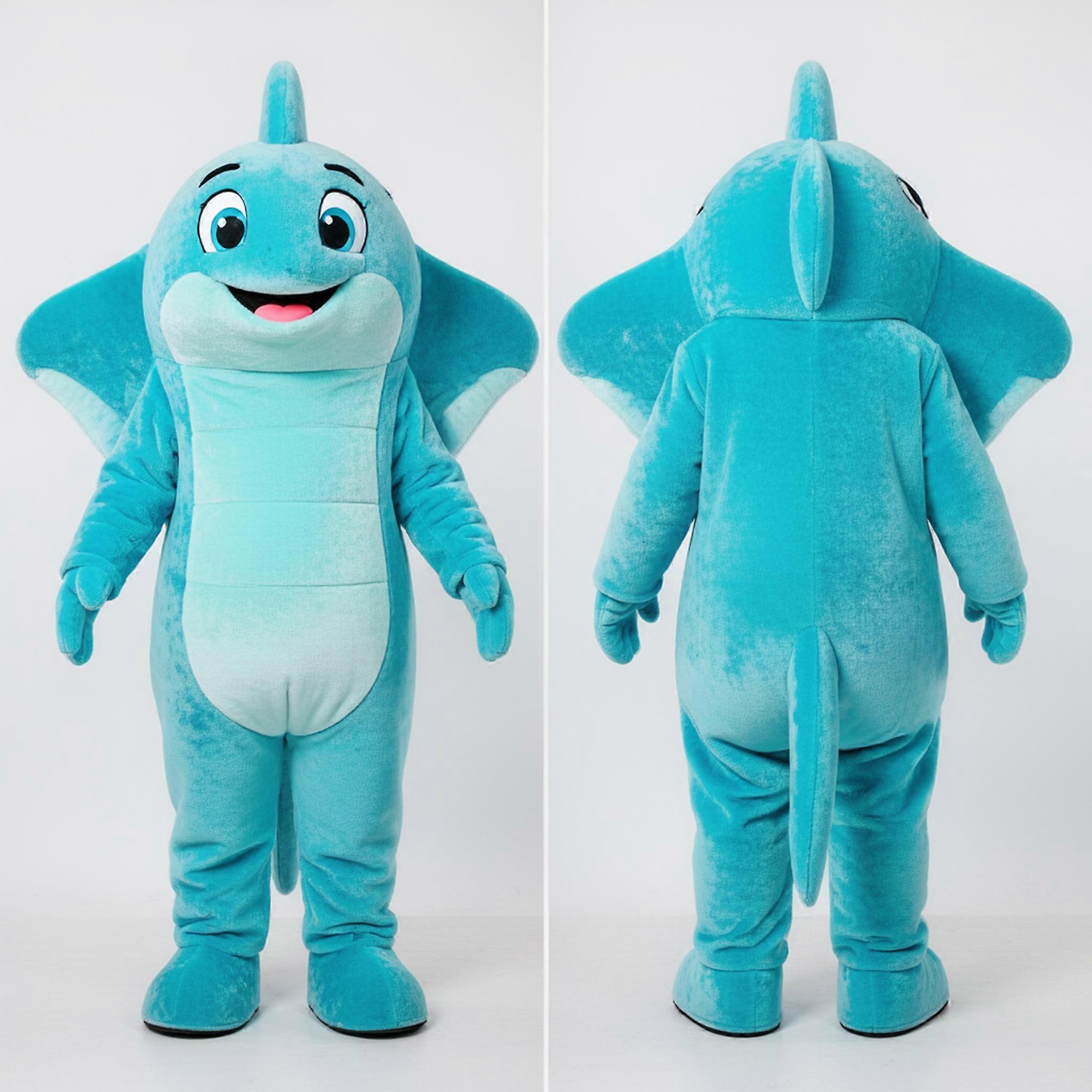 MASTICOT Cyan Padded Stingray Mascot