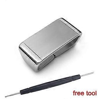 Stainless Steel Band Locker Ring for Seiko Band Holder Loop for Casio Metal Belt Rings for GW9300 GA700 Rings