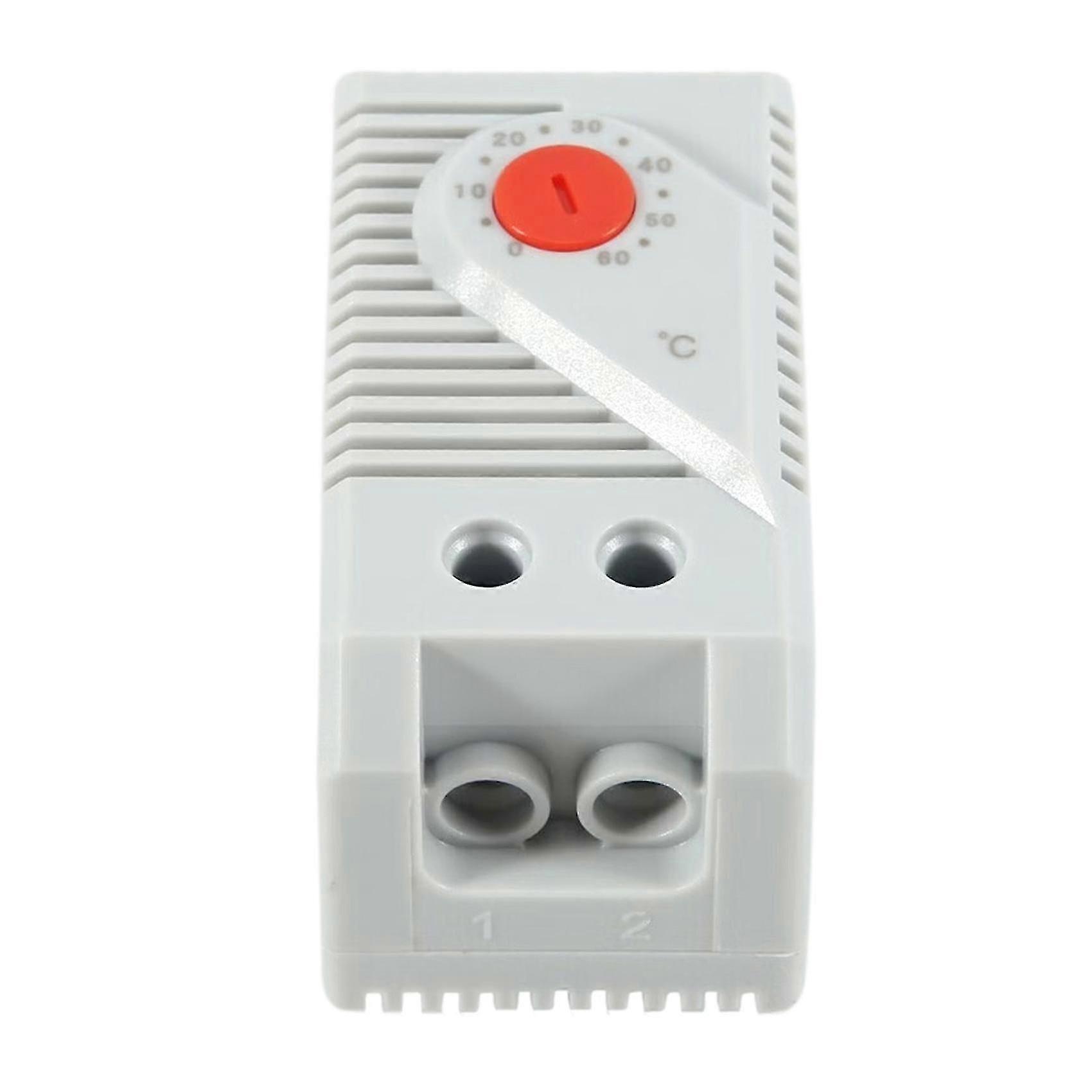 Compact Mechanical Temperature Controller - Cabinet Mini Thermostat with 0-60C Range