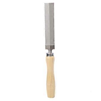Diamant Rhombische Feile Holz Griff Metall Glas Schleifen Holzbearbeitung Garten Werkzeug (5in)