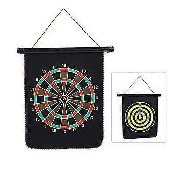 Flocked Reversible Magnetic Dartboard Kit