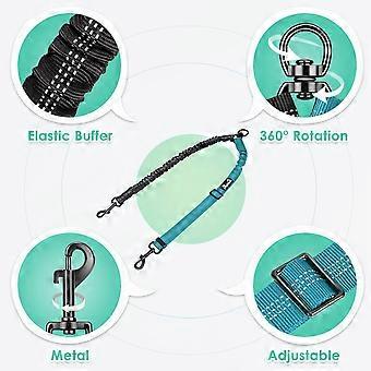 Dog leash  Ultra-durable nylon rope  Ergonomic padded handle  Swivel clasp for optimal control