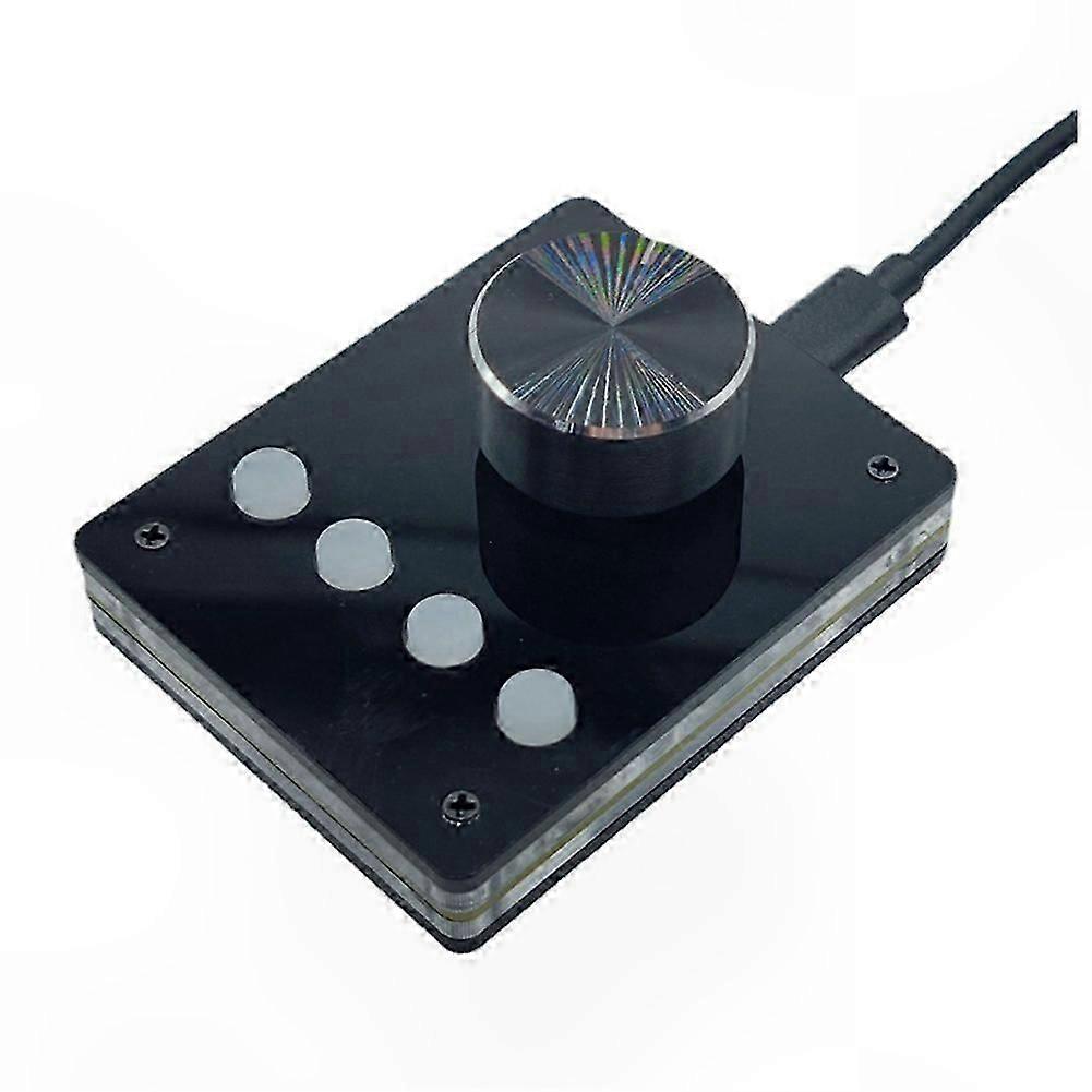Programmable USB Keyboard with Multimedia Functions and Volume Control (Small White)