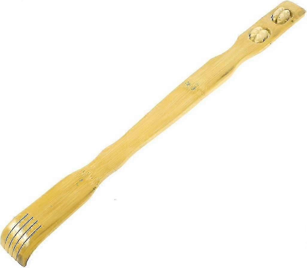 Bamboo Finger-Shaped Back Scratcher