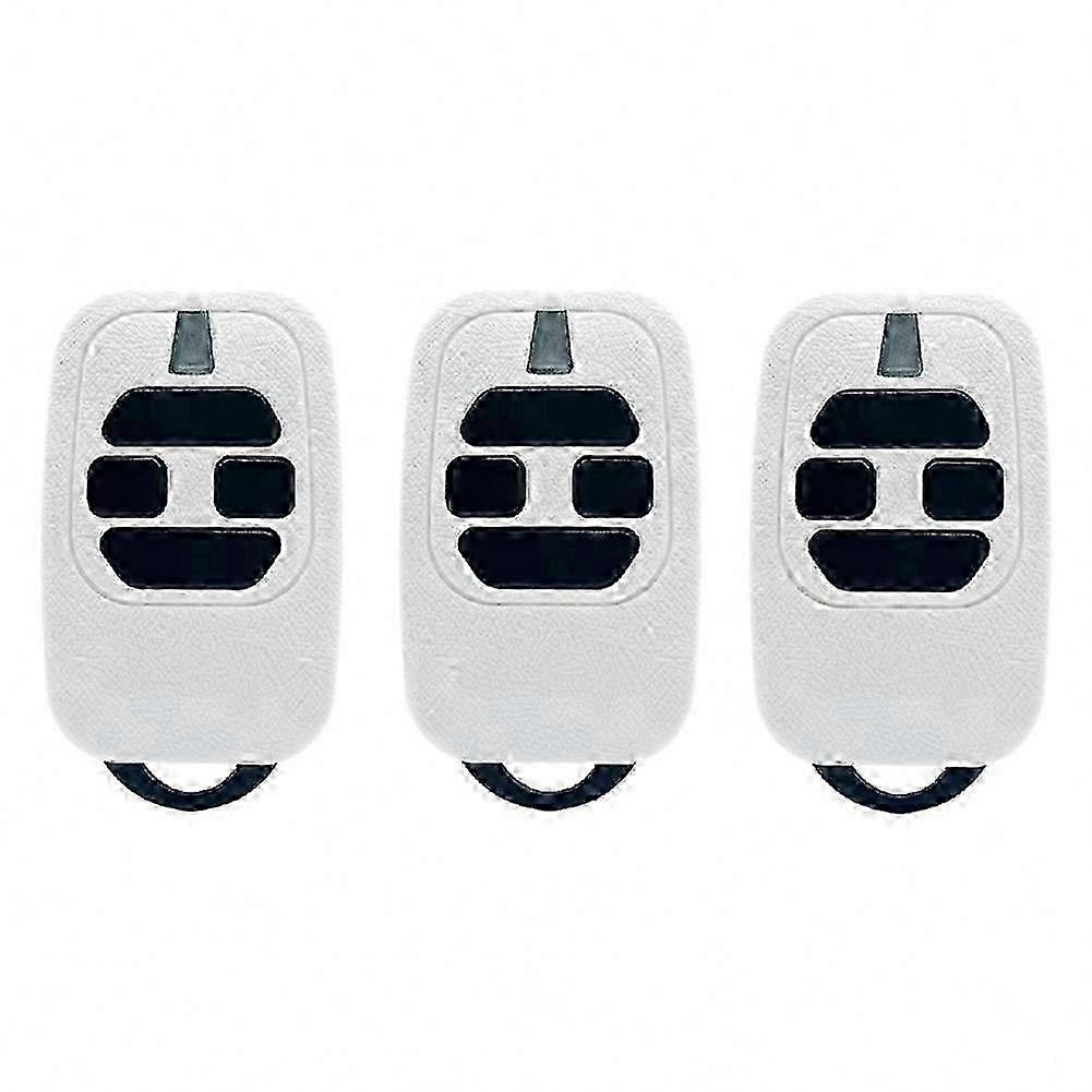 3-Pack 433MHz Rolling Code Garage Remote