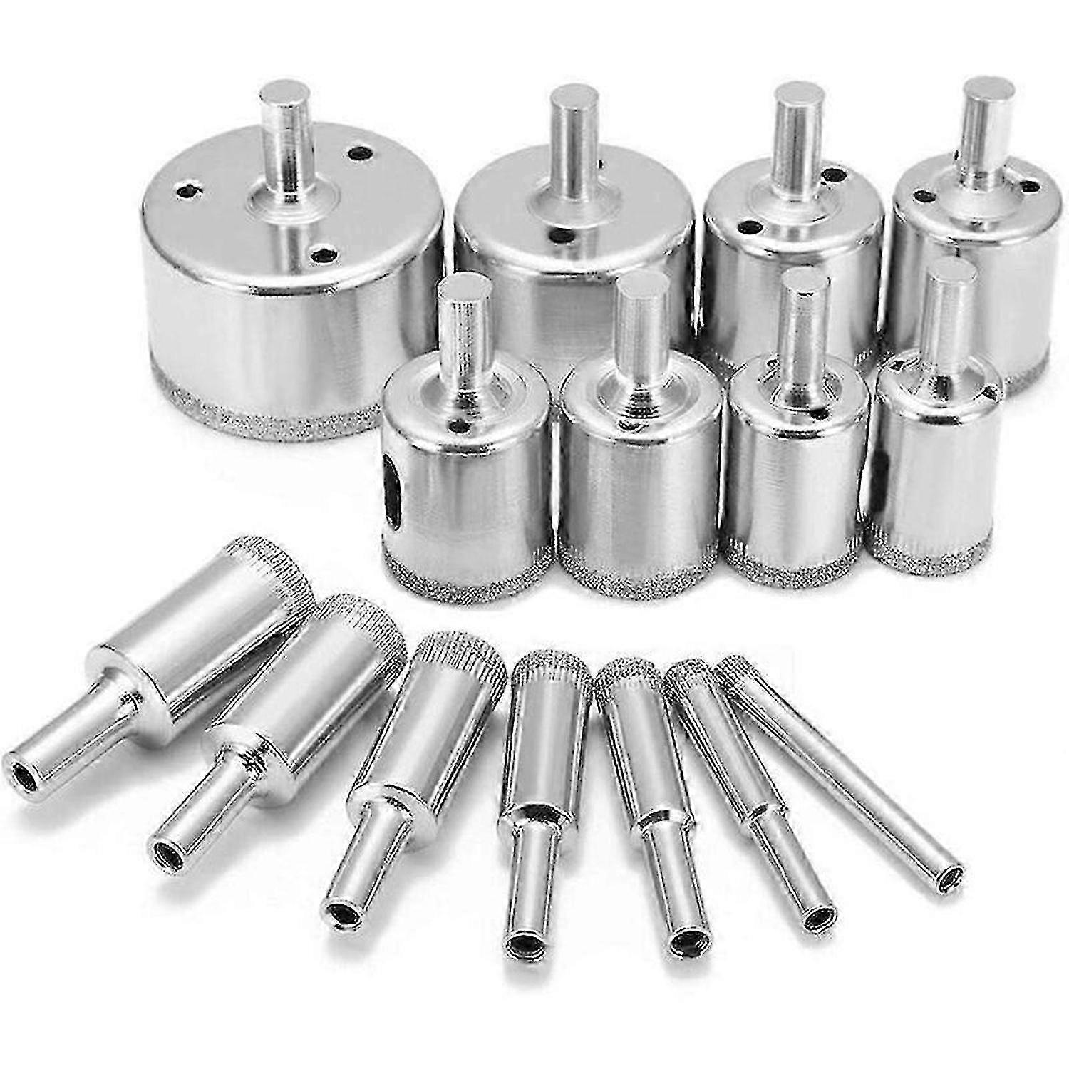 15pc Electroplated Diamond Bit Set