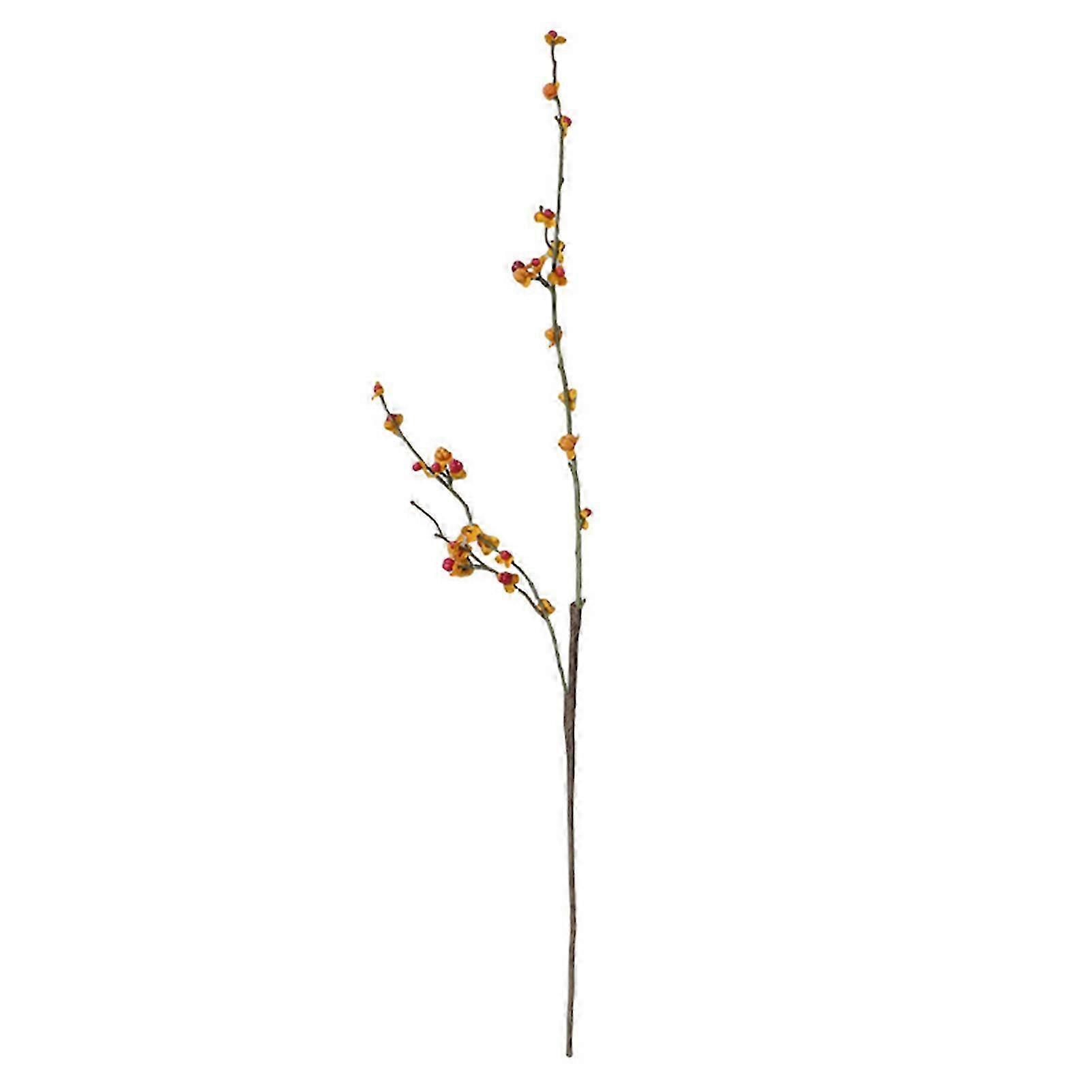 Silicone Persimmon Branch Realistic