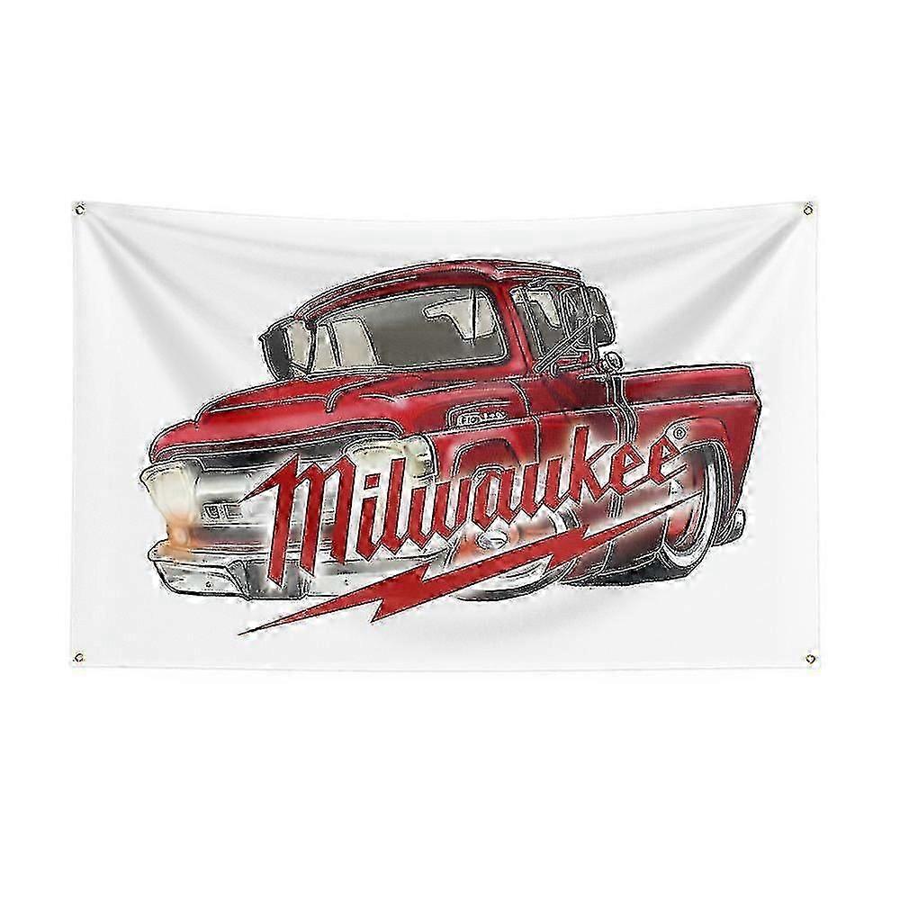 Milwaukee Tool Flag 3x5ft Decor