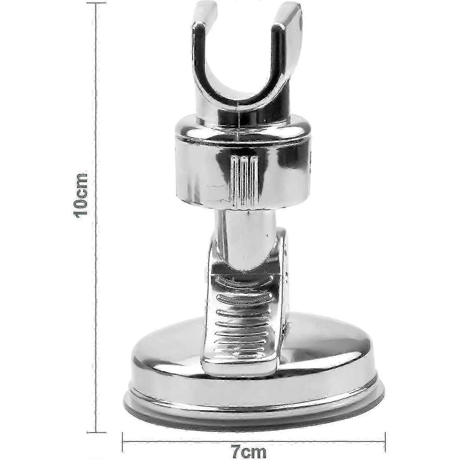 Plating Shower Suction Cup Holder, Adjustable Suction Shower Holder