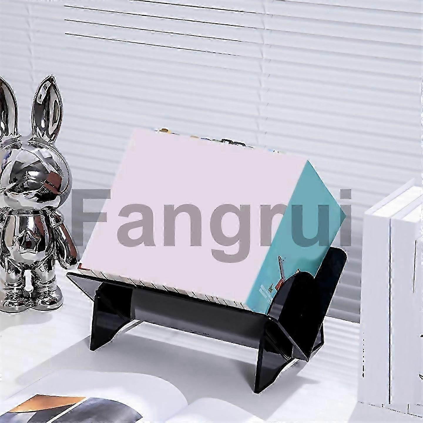 Sturdy PET Book Stand Inclined Opening