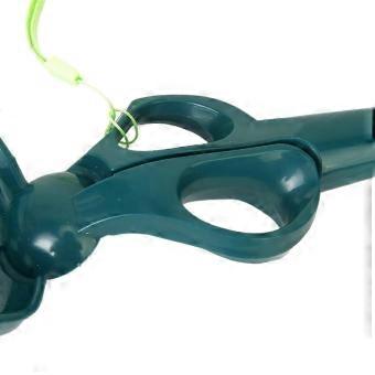 Portable Pet Poop Scooper for Dogs Cats Waste Cleaning Scissor Tool Easy to Handle