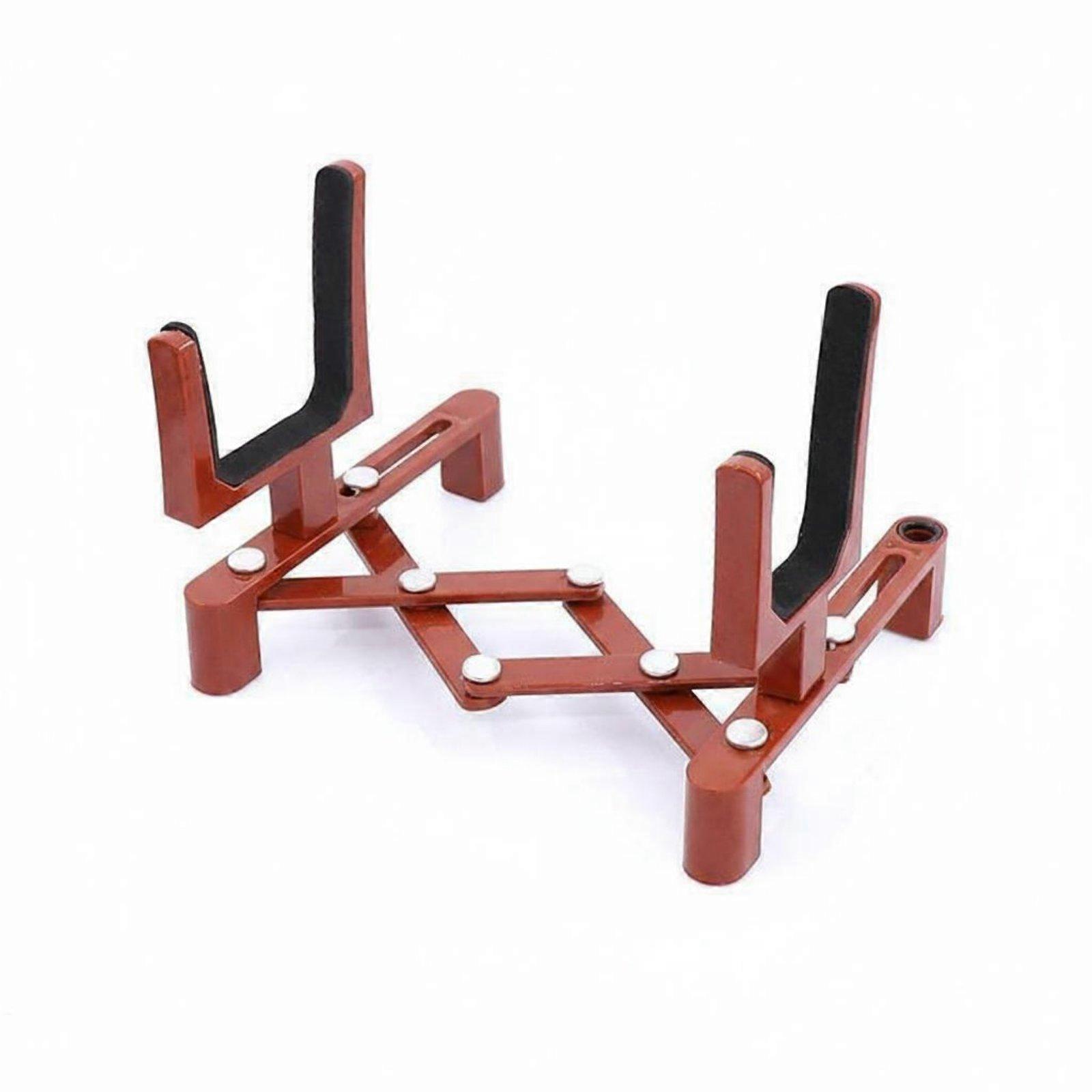 Foldable Violin Stand for Display with Adjustable Frame Fits Viola and Violin