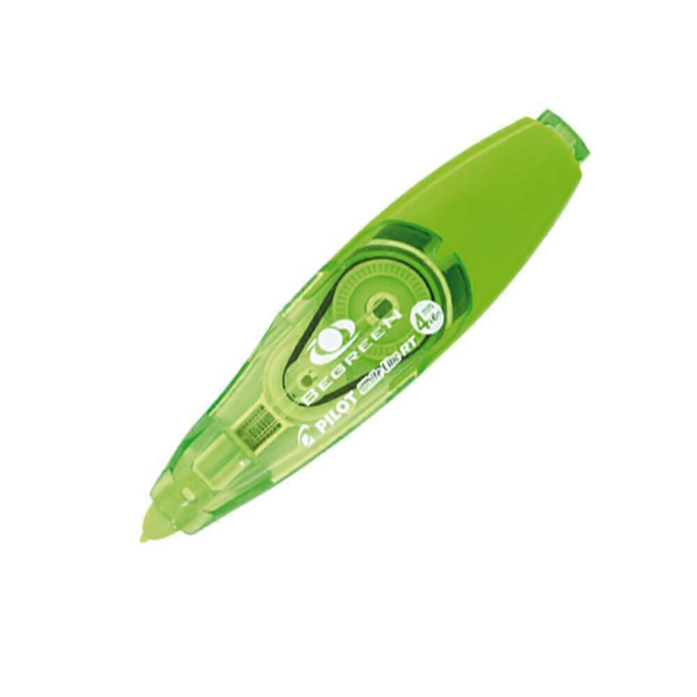 REFILLABLE Pilot Whiteline Correction Tape 4mmx6m Environmentally Friendly