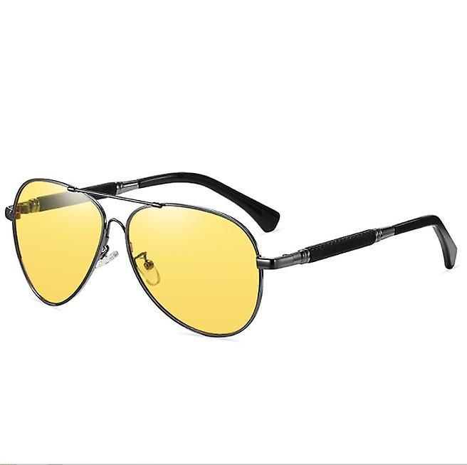 2022 Uudet korkealaatuisetunisex polarisoidut aurinkolasit ajovärit Vaihtavat aurinkolasit Muisti Metalli Yönäkölasit