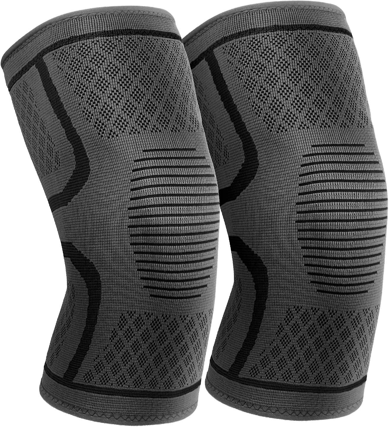 Knee Supports For Knee Joint Pain Relief 2 Pack Compression Knee Sleeve