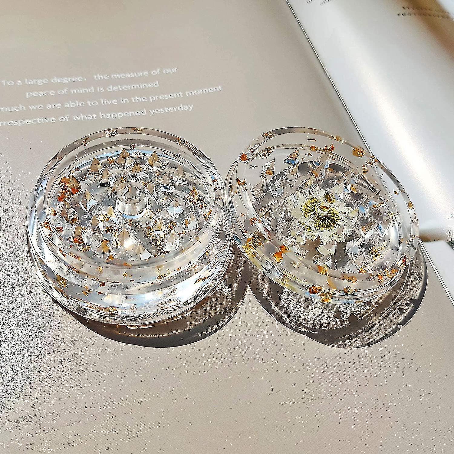 3in Silicone Grinder Mold For Resin With Efficient Spikes Shape