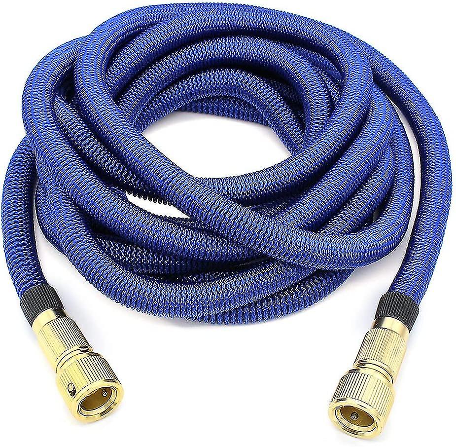 Garden Hose, Expandable Garden Water Hose Flexible Retractable Hose With Metal Fittings For Irrigation/ga