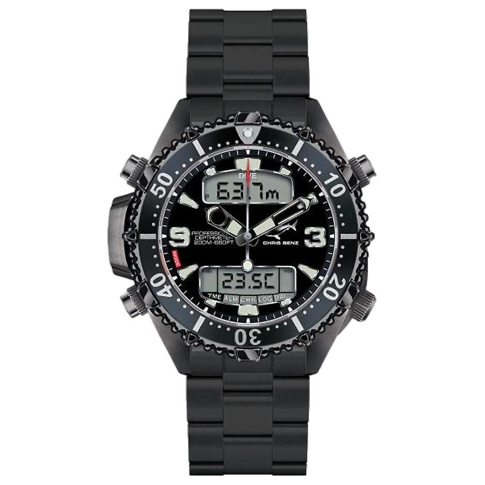 Chris Benz CB-D200X-SR-MBSR Diver's Watch Unisex Quartz
