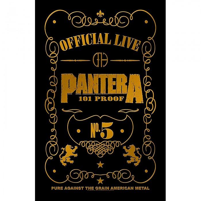 Pantera 101 Proof Textile Poster