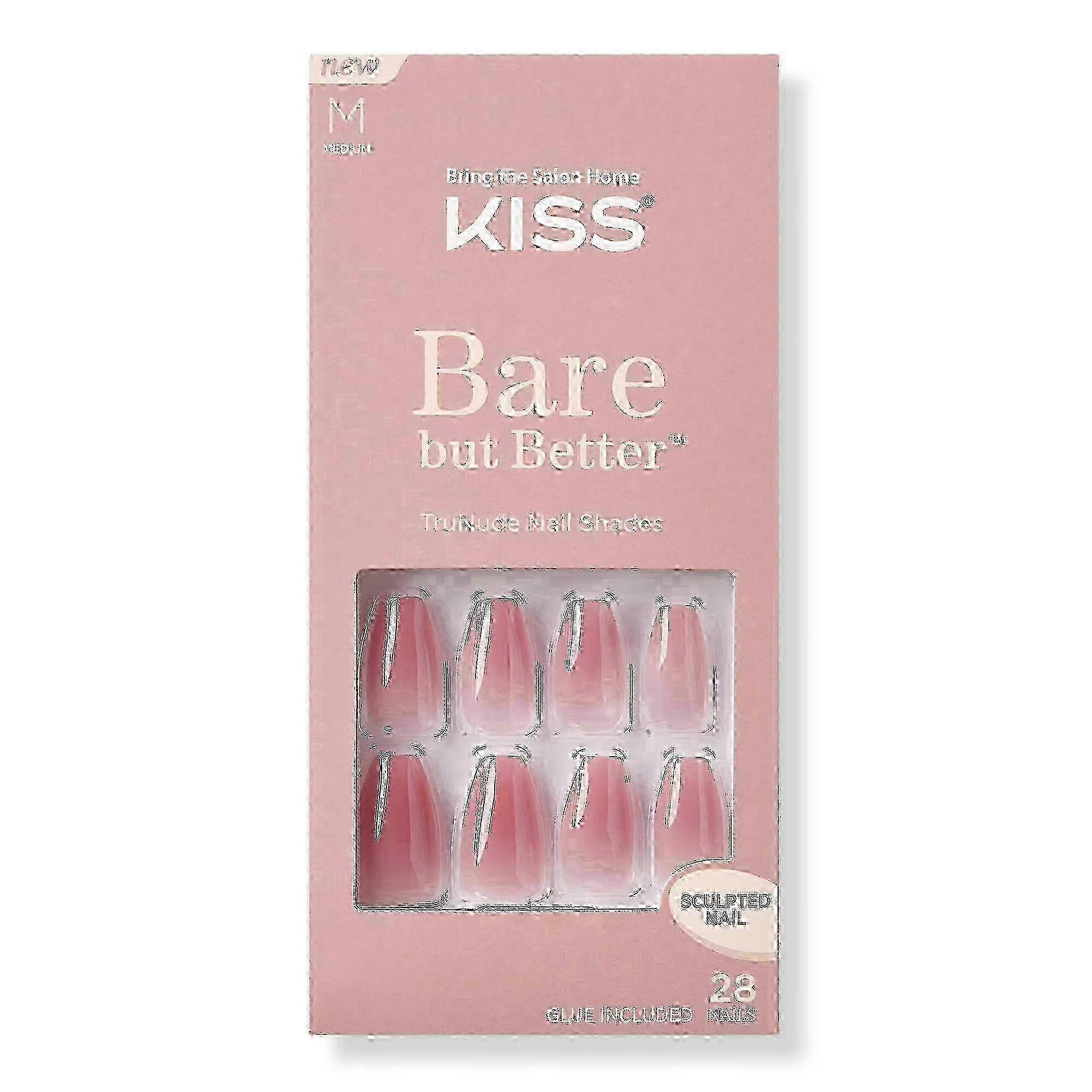 Kiss Nude Nude Bare But Better Nails