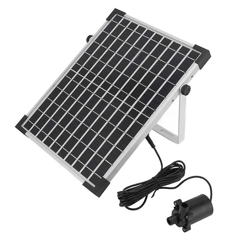 10V 12w Solar Fountain Water Pump Kit Solar Fountain Pump Multiple Modes With 13 Nozzles For Private Gardens