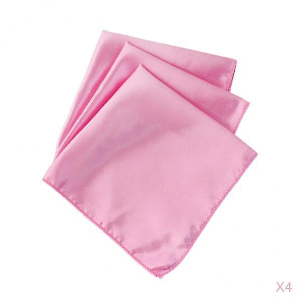 40pcs Polyester Napkin Pocket Handkerchief Square Wedding Party Tableware 06