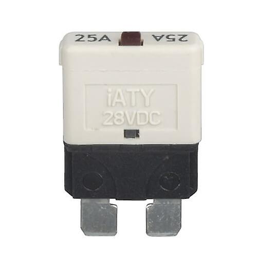 25A Manual Reset Standard Blade Circuit Breaker Capable Detecting Immediately