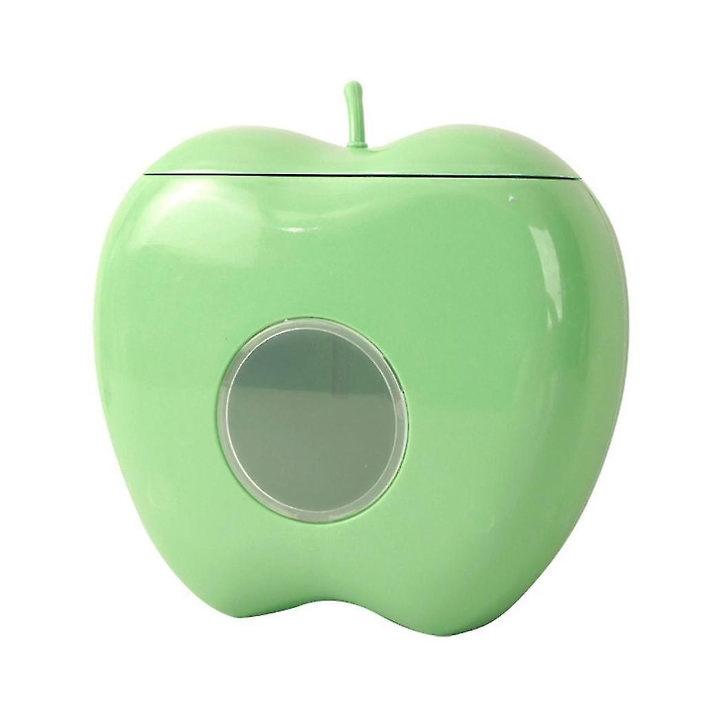 Plastic Wrap Storage Box Extractable ,punch-free Hanging Plastic Wrap Wall-mounted Safety Green