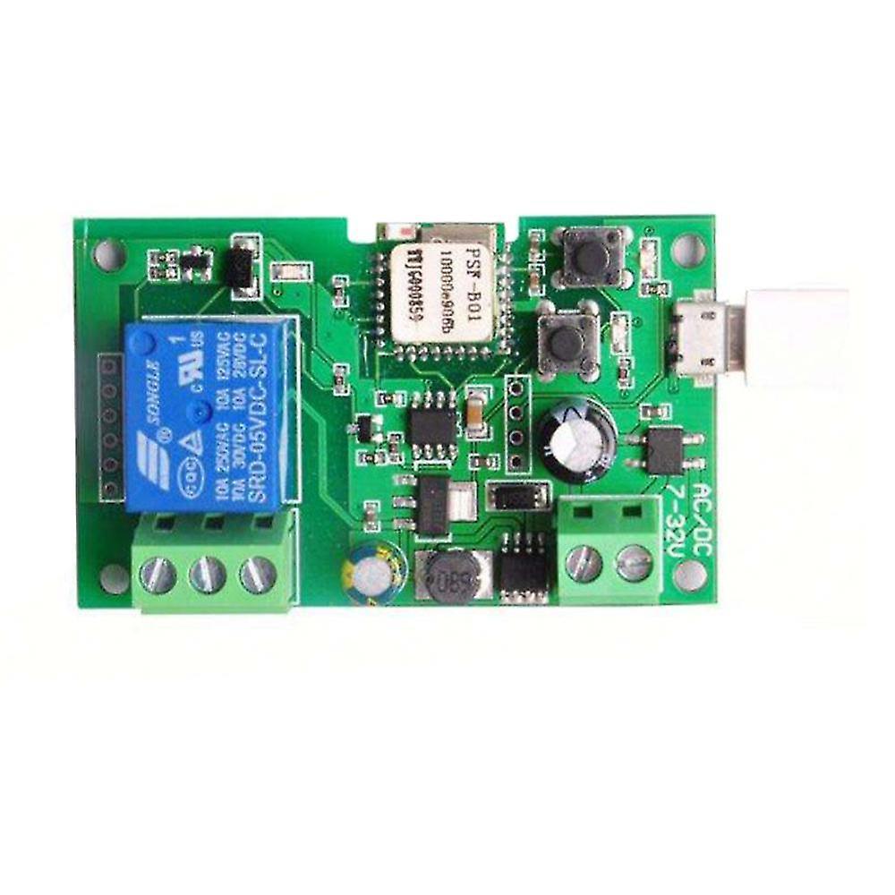 Usb Dc5v 12v 32v Smart Wifi Switch Universal Relay Module 1ch Wireless Switch Timer Phone Remote Co
