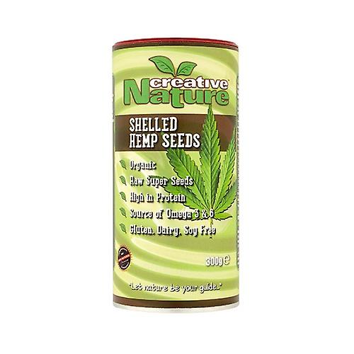 Creative Nature, Organic Shelled Hemp Seeds, 300g