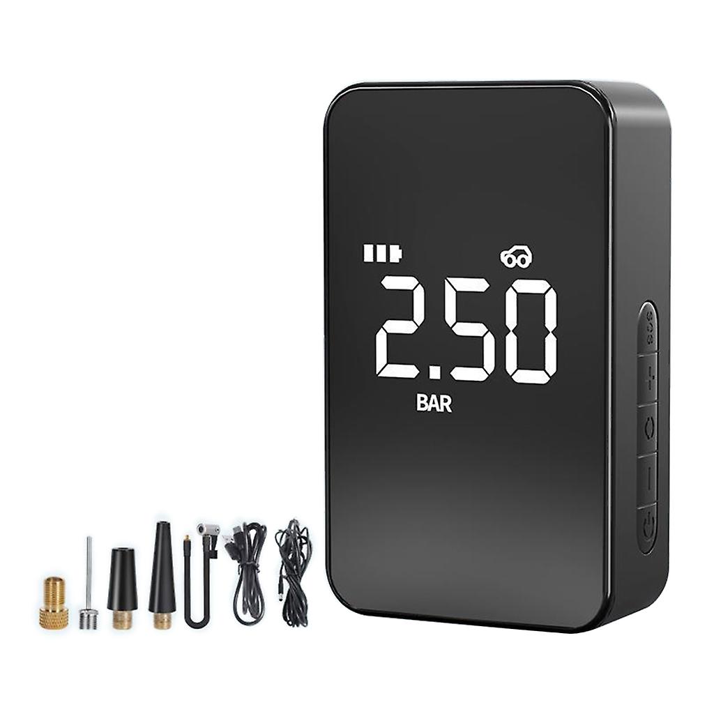 Elektrisk luftpump för bildäckspump Däckpump Bärbar luftkompressor