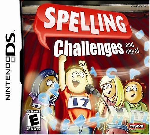 Spelling Challenges  More  Game - Nintendo DS - PAL - New & Sealed