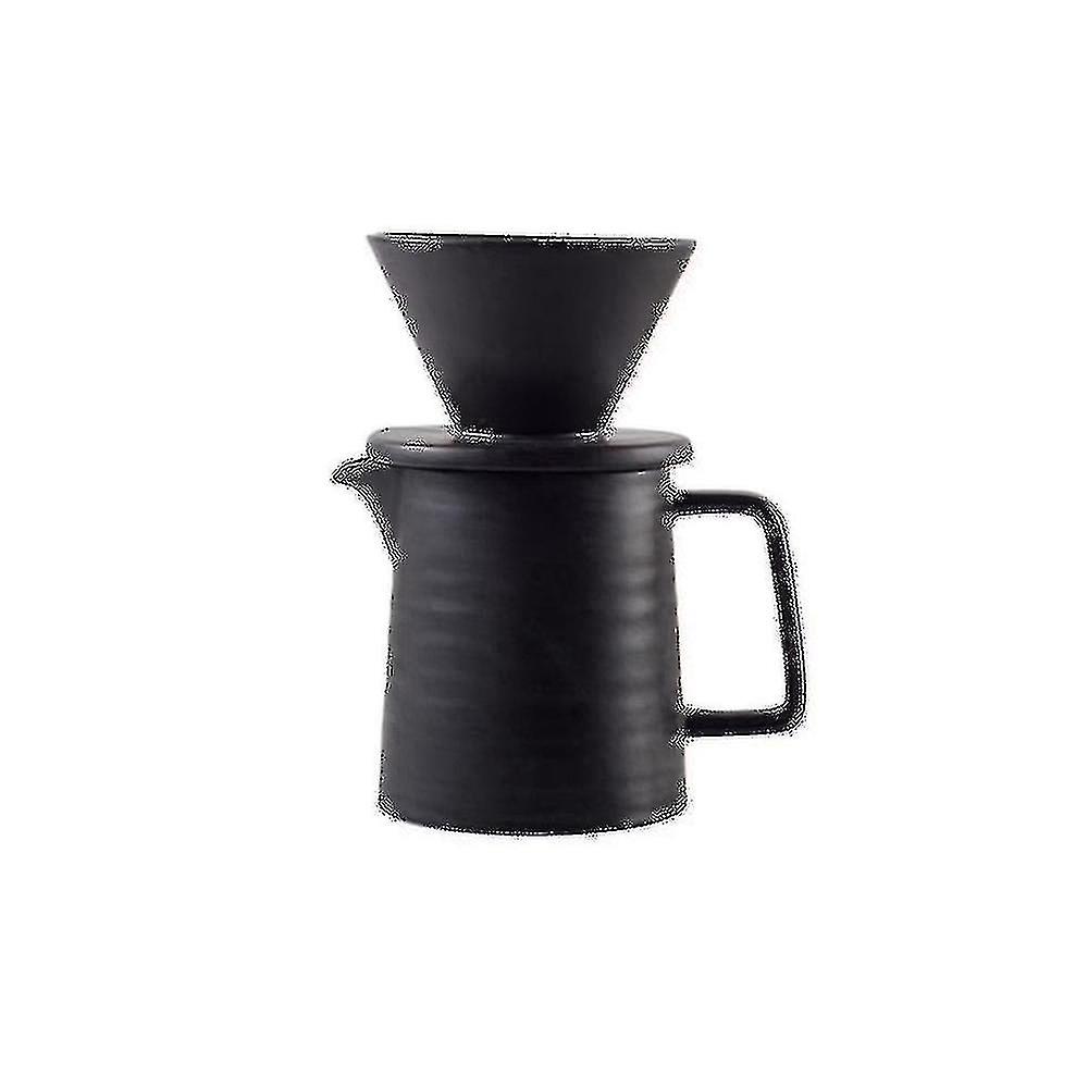 Coffee Dripper Ceramic Pour Over Hand Drip Coffee Filter Cup Manual Heat Insulation Maker Accessory